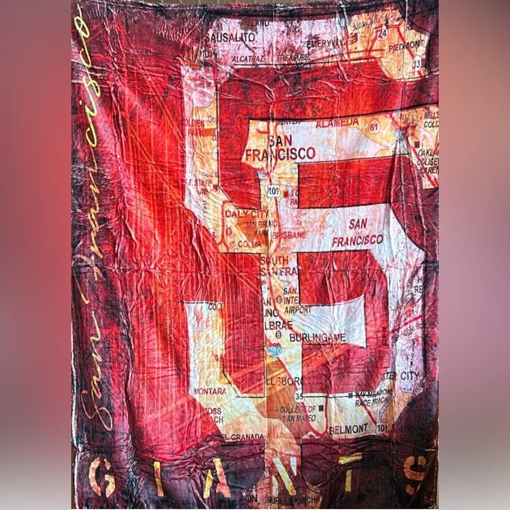 SF Giants 40 x 50” blanket